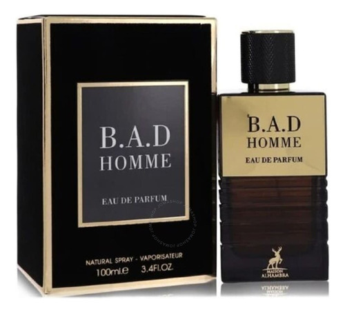 B.a.d Homme By Maison Alhambra 100 Ml Edp Spray
