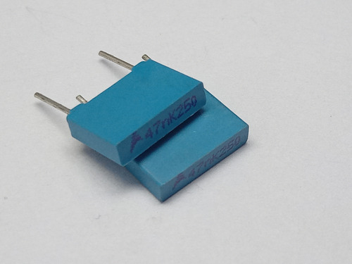 Capacitor 47nf 250v. Lote 18 Unidades.