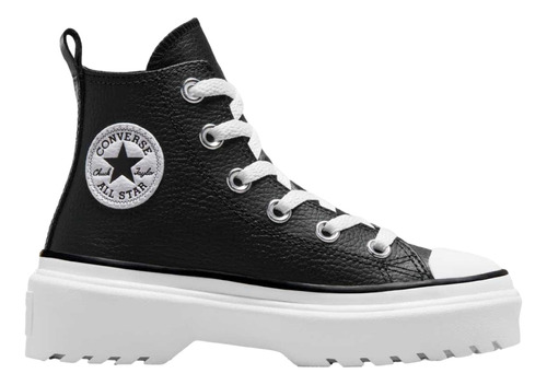 Tenis Converse Plataforma Lugged Hi, Negro, 565901c