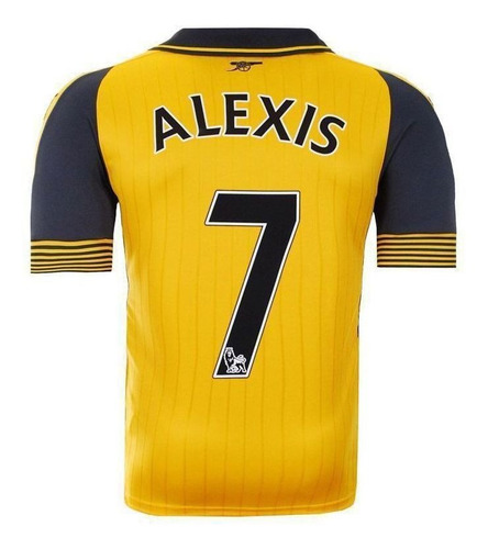 Camisa Puma Arsenal Away 2017 17 Alexis