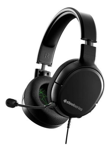 Auriculares Arctis 1 Xbox Sx Steelseries 61429 para jugadores, color negro