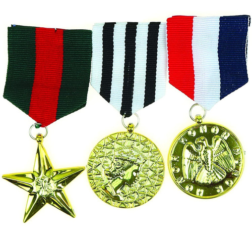 Disfraz De Oficial Militar Medallas Del Ejército De Lo...