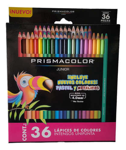 Colores Redondos Prismacolor Caja X 36 Unid