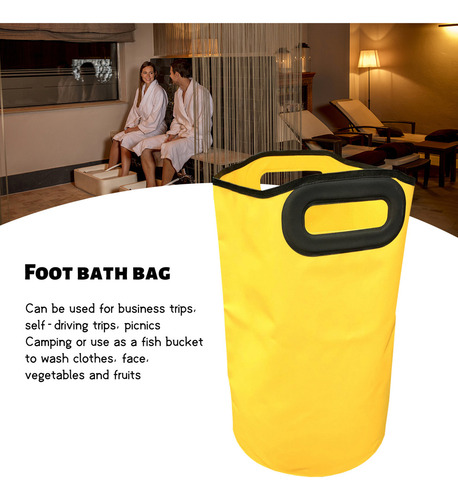Baño Plegable Cubeta Agua Plegable 20 L Recipiente Portátil