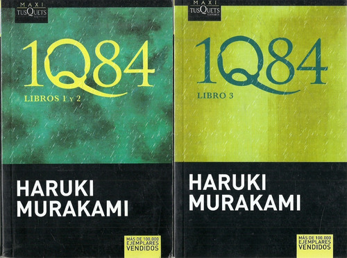  Murakami. 1 Q84. Libros 1 Y 2 Y Libro 3 Completo
