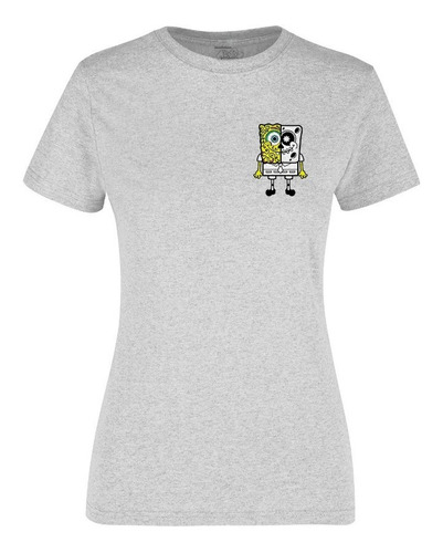 Playera De Mujer Bob Esponja Original Camiseta Dama E11