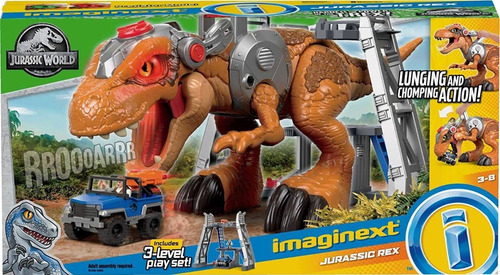 Imaginext Dinosaurio Colosal Gran T Rex Set De Juego Mattel