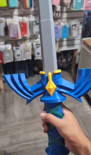 Impresion 3d Espada Maestra Retractil The Legend Of Zelda (Usado)