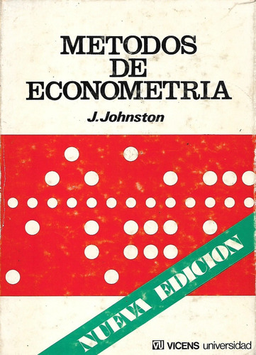 Metodos De Econometria J. Johnston