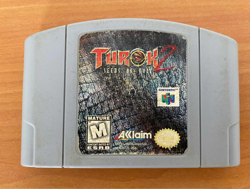 Juego De Nintendo 64 , Turok 2