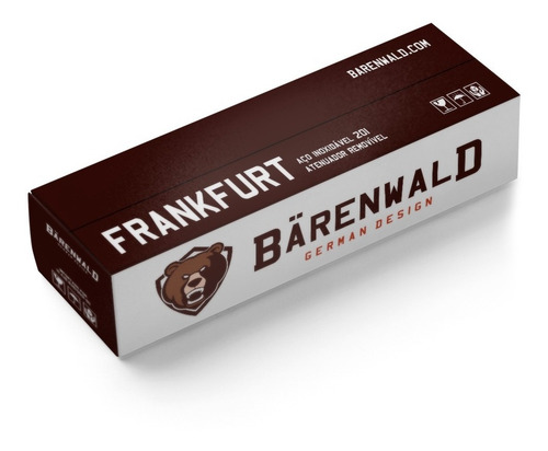 Abafador Esportivo Inox Barenwald Frankfurt Pequeno
