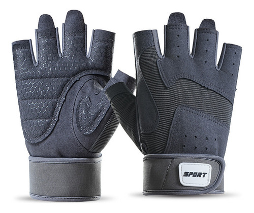 1 Par De Guantes De Fitness Transpirables Largos Bracer