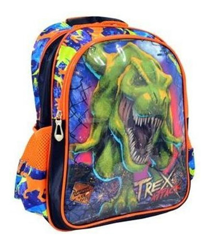 Mochila 15 Espalda Niños Dinosaurio Kids Wonderful 6139 Rex