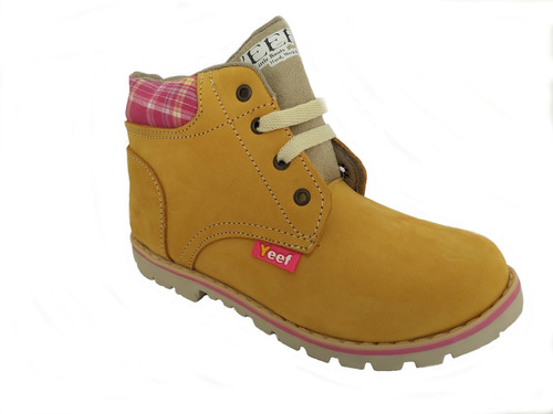 Calzado Bota Niña Yeef Modelo 294 (rosa/miel)