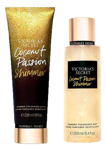 Perfume Victoria Secret Coconut Passion Shimmer Crema Y Mist