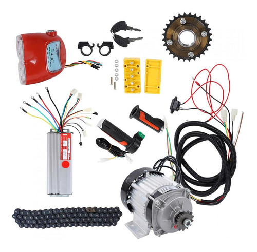 Kit De Motor Sem Escova 800w 48v Dc, Triciclo Elétrico, Scoo