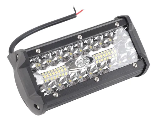 Luz De Trabajo Led For Coche De 7 Pulgadas, 120 W, 3 Líneas