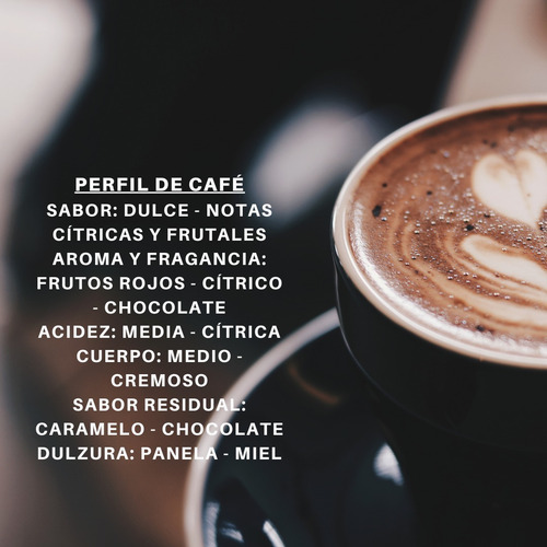 Imagen 3 de 6 de Café Grano Amor Perfecto X 500grs. 100% Café (sin Azucar)