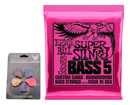Cuerdas Para Bajo Ernie Ball 2824 / 5 Cuerdas