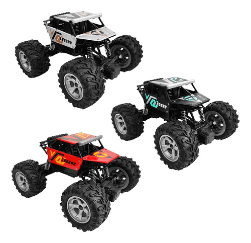 Auto 4x4 Control Remoto, Todo Terreno, C/usb - 13772 Gris