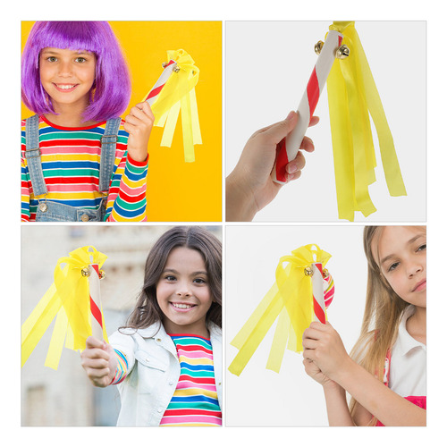 Nuevo Pom Poms Cheerleading Cheerleader, 8 Unidades
