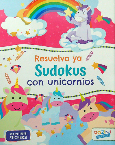 Resuelvo Ya Sudokus Con Unicornios - Con Stickers