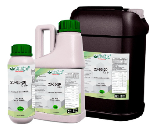 Fertilizante Cafe Npk Liquido 20 5 20 Adubo Foliar Solo 10 L