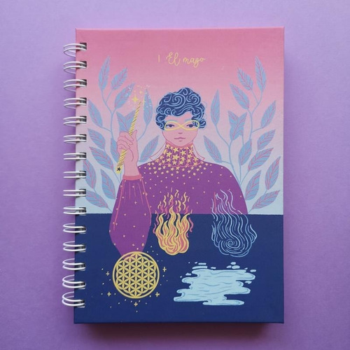 Cuaderno El Mago - Tarot - Original