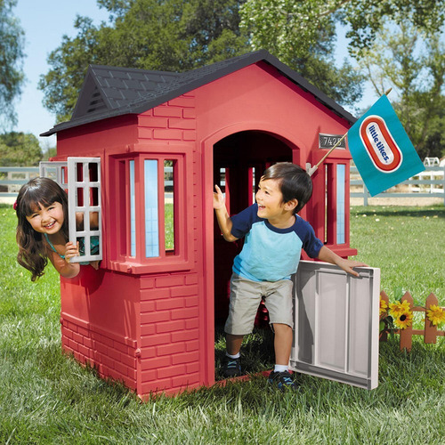 Little Tikes Casita Infantil Cape Cottage Red Color Rojo Liso