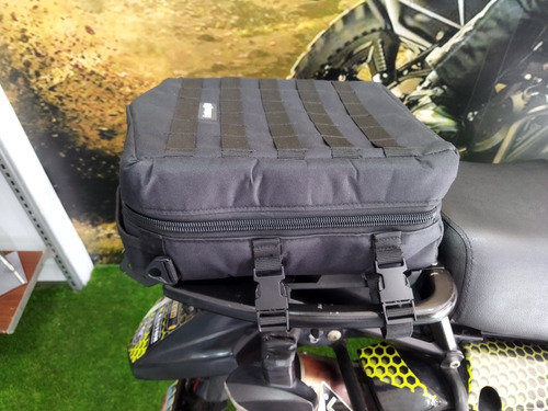 Imagen 3 de 9 de Maleta Soft Parrilla Motocicleta Klr Irukanjid®