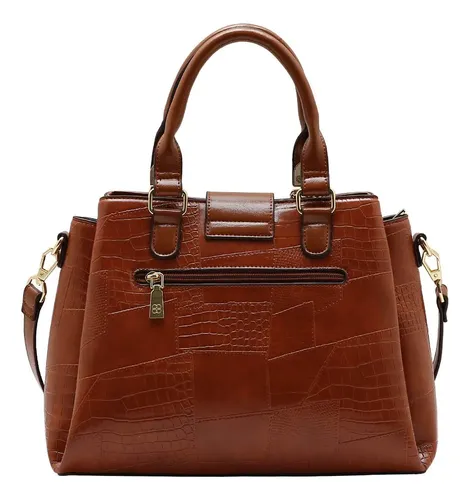 バッグ Michan Bolsa Feminina Chaveiro Mini Bag Textura Croco Moda Chenson