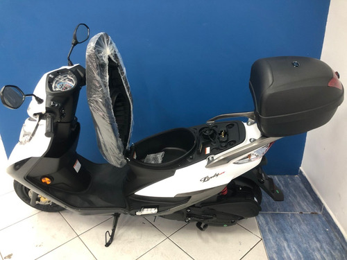 Imagem 8 de 20 de Haojue Lindy 125cc 0 Km Branca 2022/2023 *a Pronta Entrega*