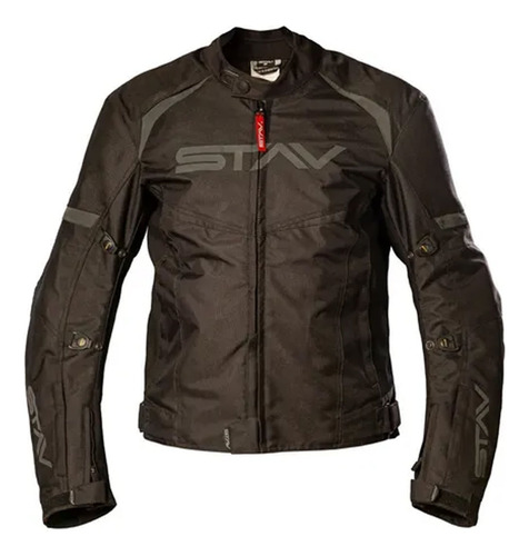 Campera Stav Cordura Core Con Protección Negra
