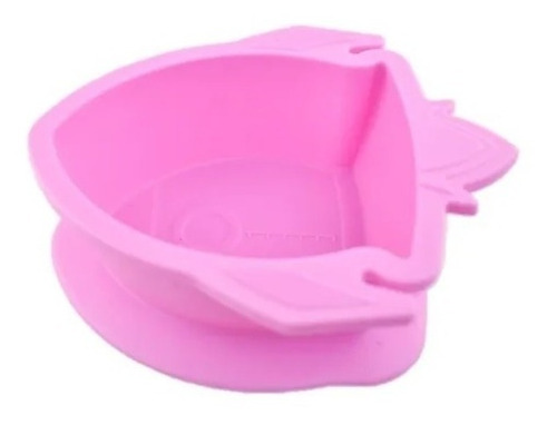 Imagen 3 de 3 de Plato Bebé Adherente Rosado Bebés Nuby Libre Bpa