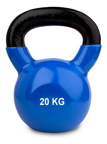 Mancuerna Pesa Kettlebell Rusa Vinilo Premium 20kg