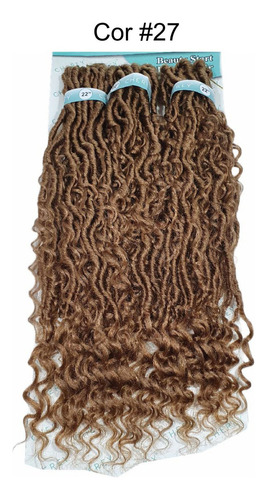 Aplique Cabelo Boho Goddess Loc Cherey Para Crochet Braid