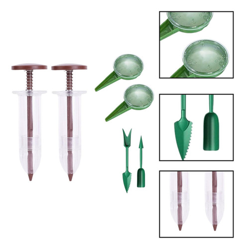 Dispensador De Semillas Para Siembra De Jardín, Café