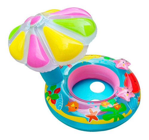 Flotador Inflables Sombrilla Piscina Niños Bebes / E-shop