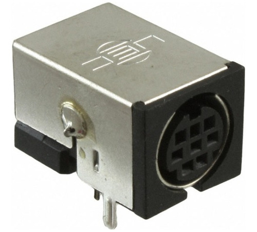 Conector Mini Din 8 Pin Hembra Impreso