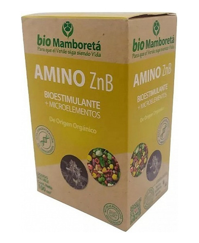 Mamboretá Amino Zbn Bioestimulante Orgánico Zinc Boro 100cc 