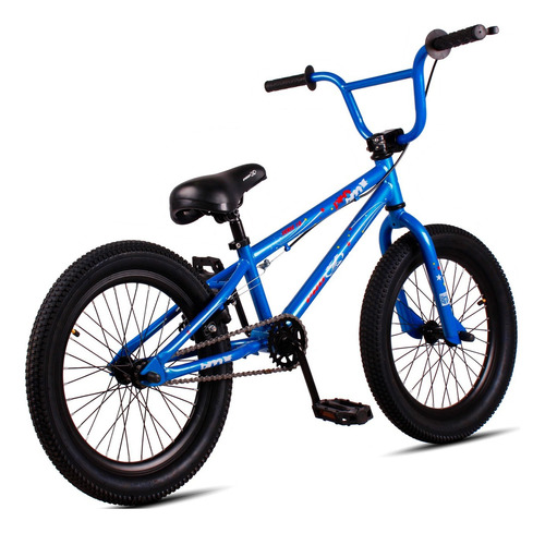 Bicicleta Bmx Aro 16 Pro-x Série 16 Quadro Hi-ten U Breik Cor Azul Tamanho Do Quadro Único