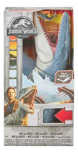 Jurassic World, Mosasaurus Sellado Mattel Original Nuevo