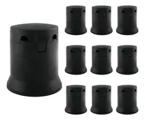 Comprar Portalámparas Negro Rosca E27 Pvc Conexión Rápida Pack X10