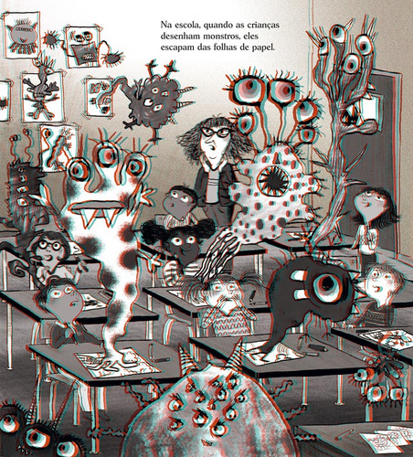 Como apavorar monstros em 3D!, de Catherine Leblanc. VR Editora, capa dura em português, 2023