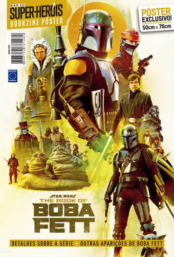 Superpôster Mundo Dos Super-heróis - Boba Feet - Arte Fina, De Editora Europa. Editorial Europa, Capa Mole, Edição 2024-09-26 00:00:00 Em Português