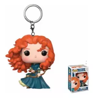 Llavero Funko Pop Merida Princesa Disney Valiente Brave