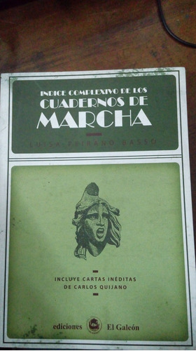 Libro Indice Complexivo De Los Cuadernos De Marcha