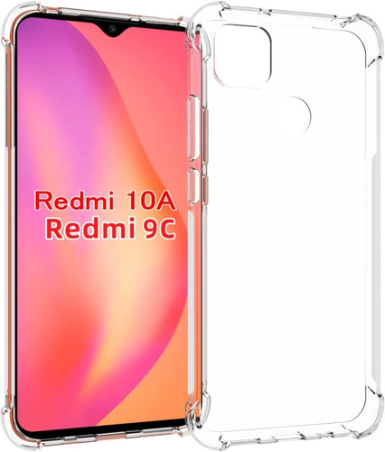 Estuche Forro Clear Transparente Xiaomi Redmi 9c