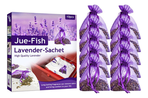 Saquinhos Perfumados De Lavanda, 10 Unidades, Pacotes De Fra