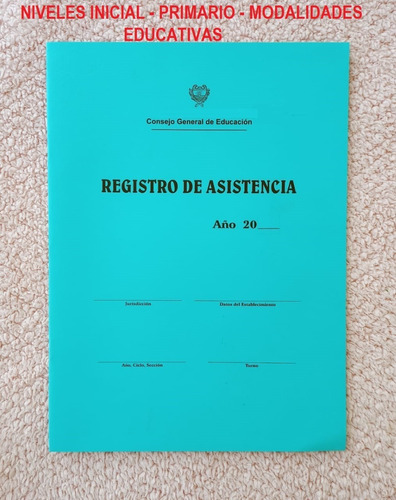Registro De Asistencia De Alumnas/os - Inicial Primaria